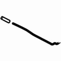OEM 2009 BMW M3 Operating Rod, Door Front Left - 51-21-7-059-905
