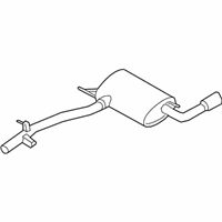 OEM 2016 BMW X3 Rear Muffler - 18-30-8-519-466