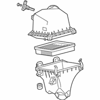 OEM 2020 Lexus NX300h Cleaner Assy, Air W/Element - 17700-36340