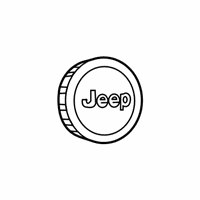 OEM Jeep Wheel Center Cap - 5QW99DD5AA