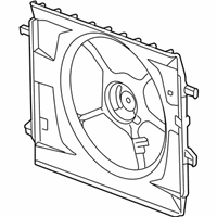 OEM 2010 Chevrolet HHR Shroud Pkg-Engine Coolant Fan - 15295901