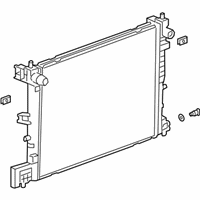 OEM 2020 Cadillac CT6 Radiator - 84551762