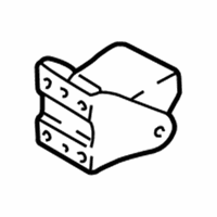 OEM 1996 Infiniti I30 Bracket-Engine Mounting, Rear - 11332-2Y015