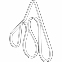 OEM 1999 Ford F-150 V-Belt - YL3Z8620FA