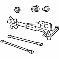 OEM 2009 Honda CR-V Link, FR. Wiper - 76530-SWA-A01