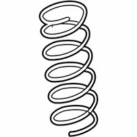 OEM 2019 Toyota 4Runner Coil Spring - 48131-35630