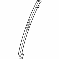 OEM Acura TLX Sash Right Rear Door Qt - 72731-TZ3-A02