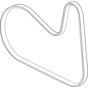 OEM 2022 Buick Encore GX Serpentine Belt - 12687927
