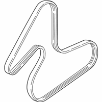 OEM 2000 Mercury Sable Water Pump Belt - YF1Z-8620-BA