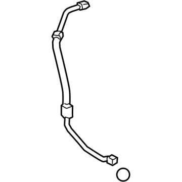 OEM 2022 Lexus NX350 HOSE SUB-ASSY, SUCTI - 88704-78040