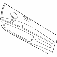 OEM BMW 328xi Armrest, Front Left - 51-41-9-139-617