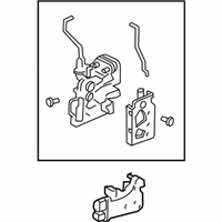 OEM 2003 Honda Element Lock Assembly, Right Front Door - 72112-SCV-J01