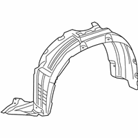 Genuine Toyota Highlander Fender Liner - 53806-0E120