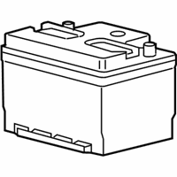 OEM 2012 Ford Fiesta Battery - BXT-96R-500