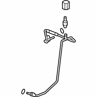 OEM 2006 Pontiac Torrent Tube Asm-A/C Condenser & A/C Evaporator - 22734143