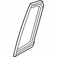 OEM Honda Ridgeline Seal, R. RR. Door Quarter - 73441-T6Z-A01