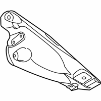 OEM 2010 BMW X5 Engine Mount Bracket Left - 22-11-6-772-673