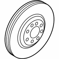 OEM 2012 Hyundai Veracruz Disc-Front Wheel Brake - 51712-3J010