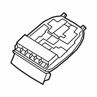 OEM 2020 Infiniti QX50 Lamp Assembly Map - 26430-5NB0B