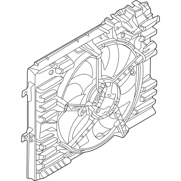 OEM 2022 Ford Mustang Fan Module - KR3Z-8C607-A