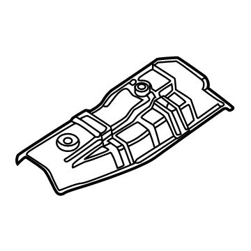 OEM 2020 Nissan Frontier Heat Insulator-Front Floor, RH - 74752-9BT5A