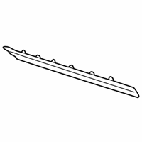 OEM 1994 GMC C1500 Suburban Seal Asm-Rear Side Door Lower - 15715164