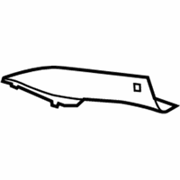 OEM 2015 BMW ActiveHybrid 5 Cover, Column A Left - 51-43-8-038-169