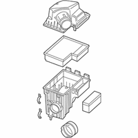 OEM 2017 Ford Transit-350 Air Cleaner Assembly - JK4Z-9600-A