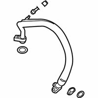 OEM 2014 Ford Fusion AC Hose - DG9Z-19D742-L