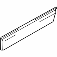 OEM 1997 Dodge B2500 Molding Front Door - 55274944AB