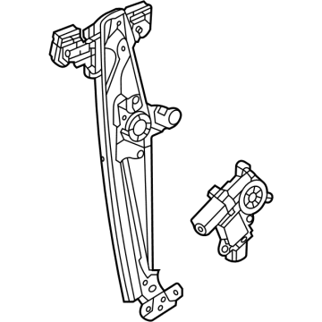 OEM Chevrolet Bolt EUV Window Motor - 42601935