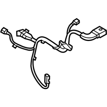 OEM Hyundai POWER CABLE-HSG AC COMPR DC - 91674-P0110