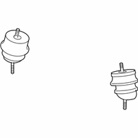 OEM 2022 Lexus RC F INSULATOR, ENGINE MO - 12361-38320