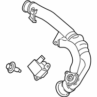 OEM 2018 Ford Explorer Outlet Hose - FB5Z-6C646-A