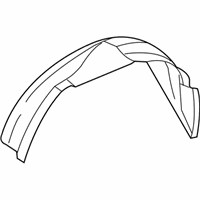 OEM 1999 Ford E-250 Econoline Fender Liner - 4C2Z-16103-AA
