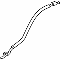 OEM Cadillac CTS Lock Cable - 23446631