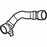 OEM 2013 BMW X5 Radiator Coolant Hose - 17-12-7-808-116