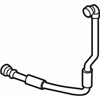 OEM 2008 BMW X6 Radiator Coolant Hose - 17-12-7-805-600