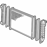 OEM 2003 Chevrolet Monte Carlo Radiator Assembly - 89018543