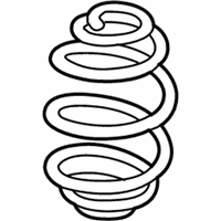 OEM BMW X3 Front Coil Spring - 31-33-6-787-135