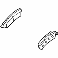 OEM 2010 Chevrolet Silverado 3500 HD Brake Pads - 19210709