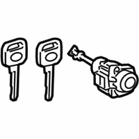 OEM Toyota C-HR Cylinder & Keys - 69052-F4080