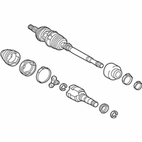 OEM Toyota Yaris Axle Assembly - 43410-0D520