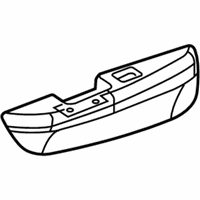 OEM 2005 Buick Rainier Armrest Asm-Rear Side Door *Gray - 15109963