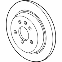 OEM 2014 Chevrolet Cruze Rotor - 23118283