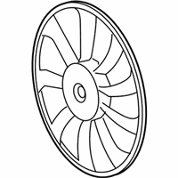 OEM Toyota RAV4 Fan Blade - 16361-36140