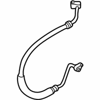 OEM Kia Sedona Air Conditioner Refrigerant Discharge Hose, High - 1K52Y61463B