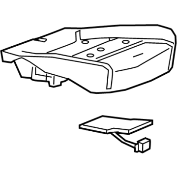 OEM Cadillac Escalade Passenger Discriminating Sensor - 84940329