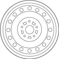 Genuine Scion Wheel, Steel - 42611-12A10