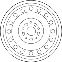 OEM 2012 Scion xB Wheel, Steel - 42611-12A10